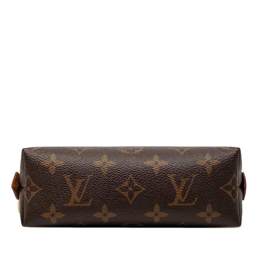Louis Vuitton Monogram Cosmetic Pouch PM Brown Very good condition - Inside View