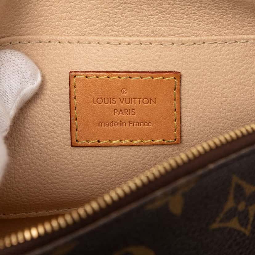 Louis Vuitton Monogram Cosmetic Pouch PM Brown Very good condition - Box View