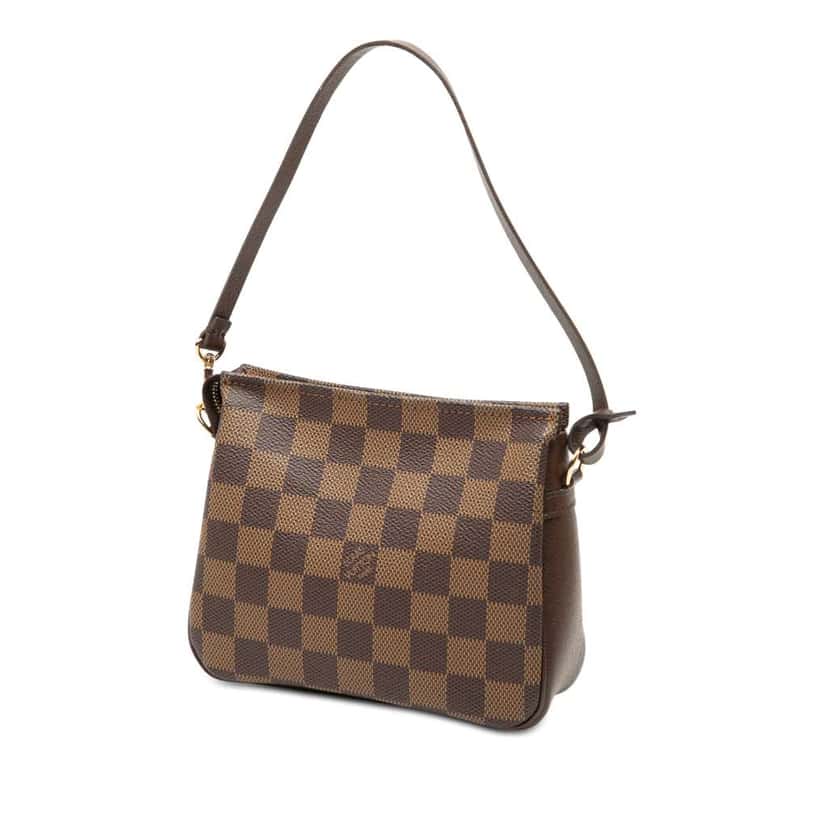 Louis Vuitton Damier Ebene Trousse Pochette Brown Very good condition - Back View