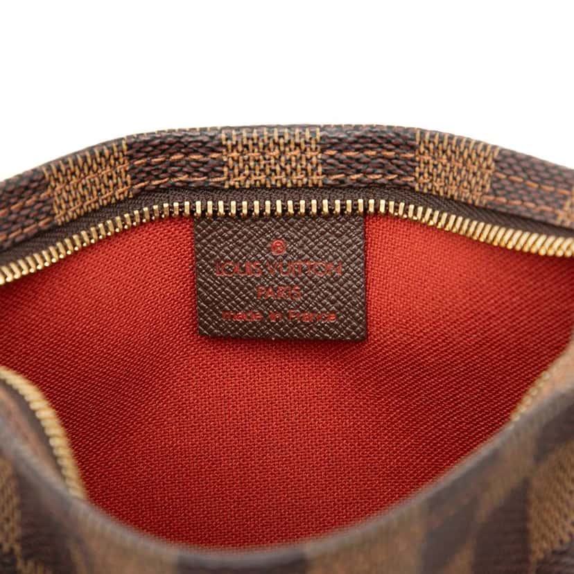 Louis Vuitton Damier Ebene Trousse Pochette Brown Very good condition - Box View