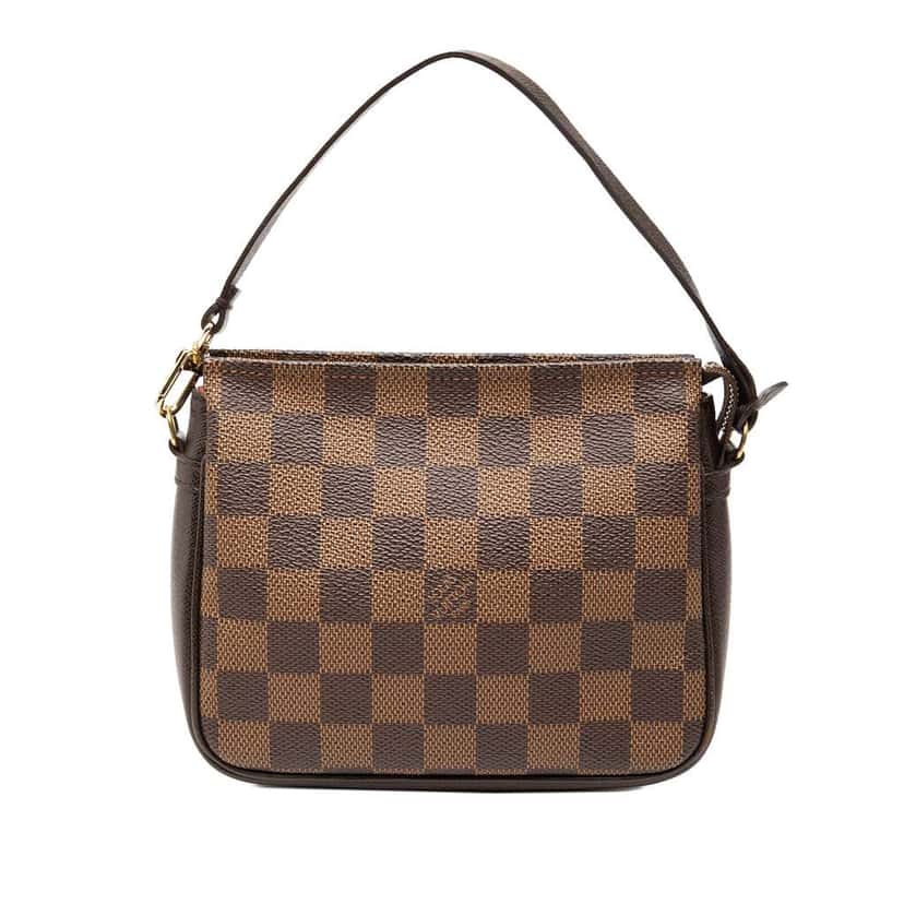 Louis Vuitton Damier Ebene Trousse Pochette Brown Very good condition - Front View