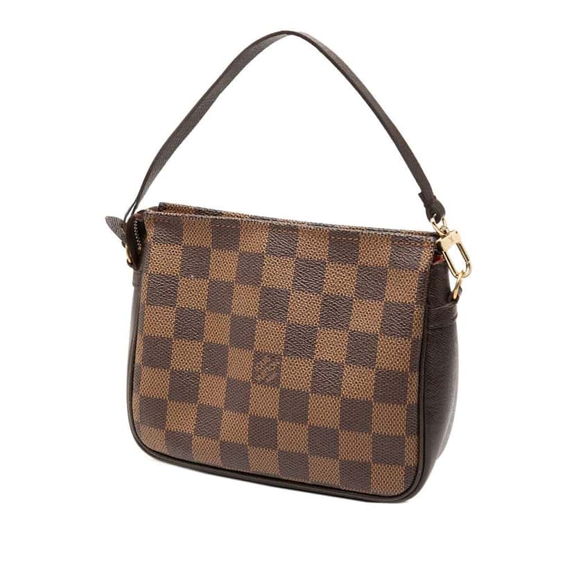 Louis Vuitton Damier Ebene Trousse Pochette Brown Very good condition - Back View