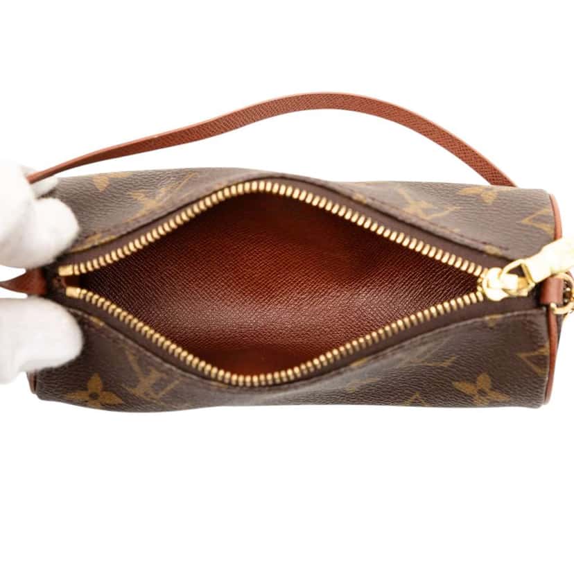 Louis Vuitton Monogram Papillon Pochette Brown Very good condition - Model View