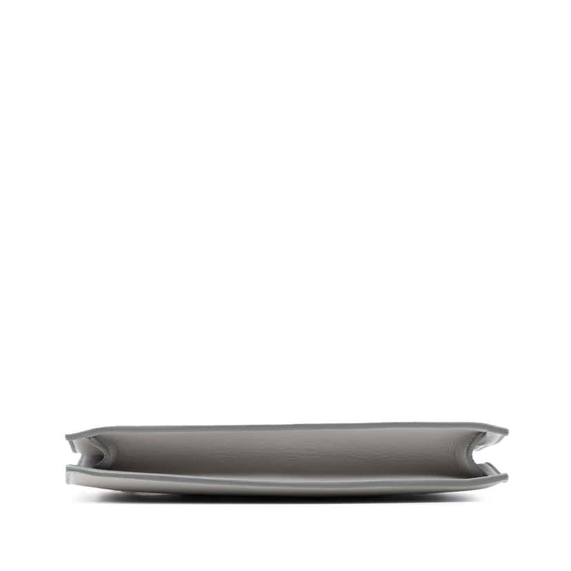 Celine Mini Leather Clasp Crossbody Grey Leather Very good condition - Inside View