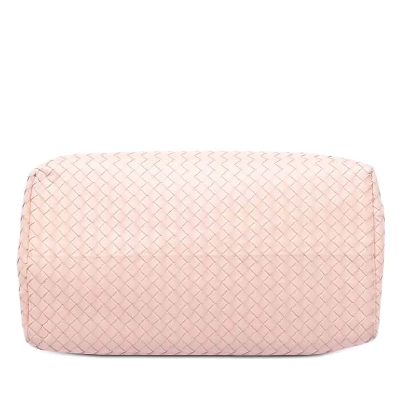 Bottega Veneta Medium Nappa Intrecciato Roma Tote Pink Leather Very good condition - Inside View