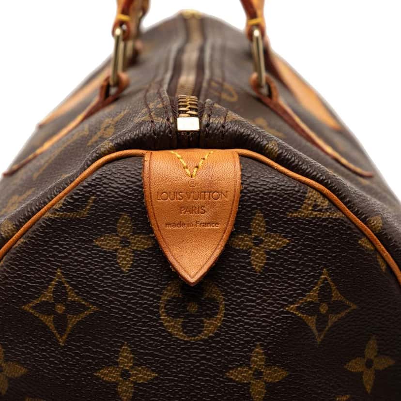 Louis Vuitton Monogram Speedy 35 Brown Very good condition - Box View