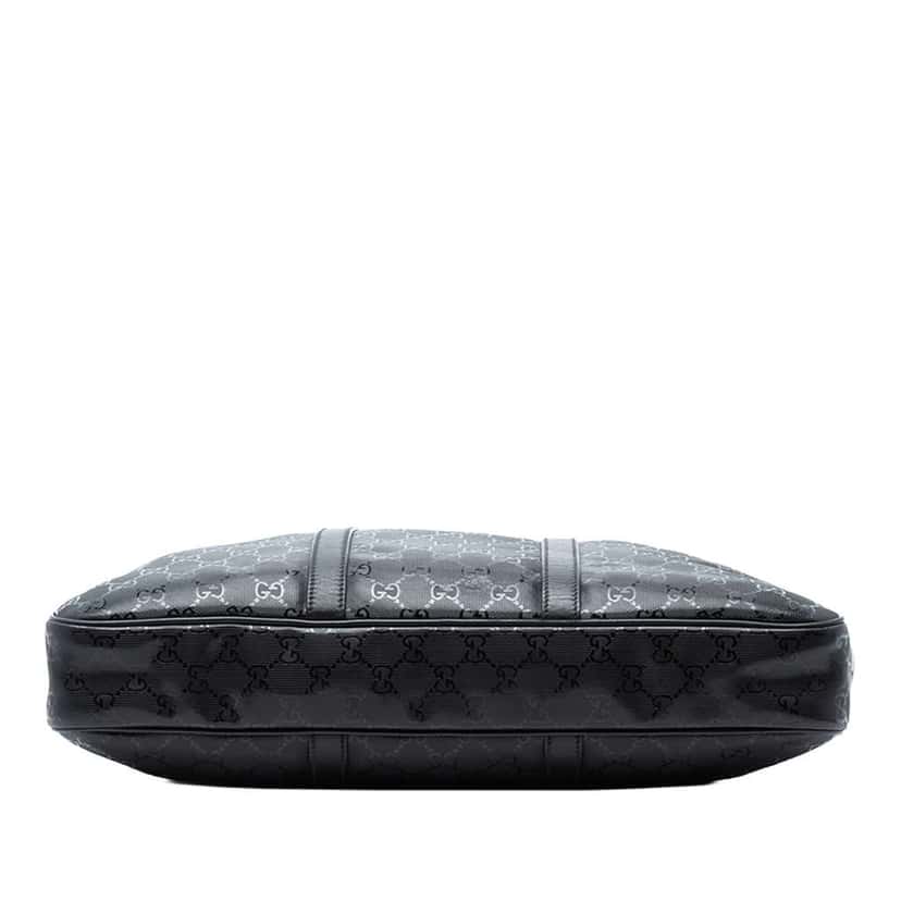 Gucci GG Imprime Business Bag Black Canvas Very good condition - Inside View