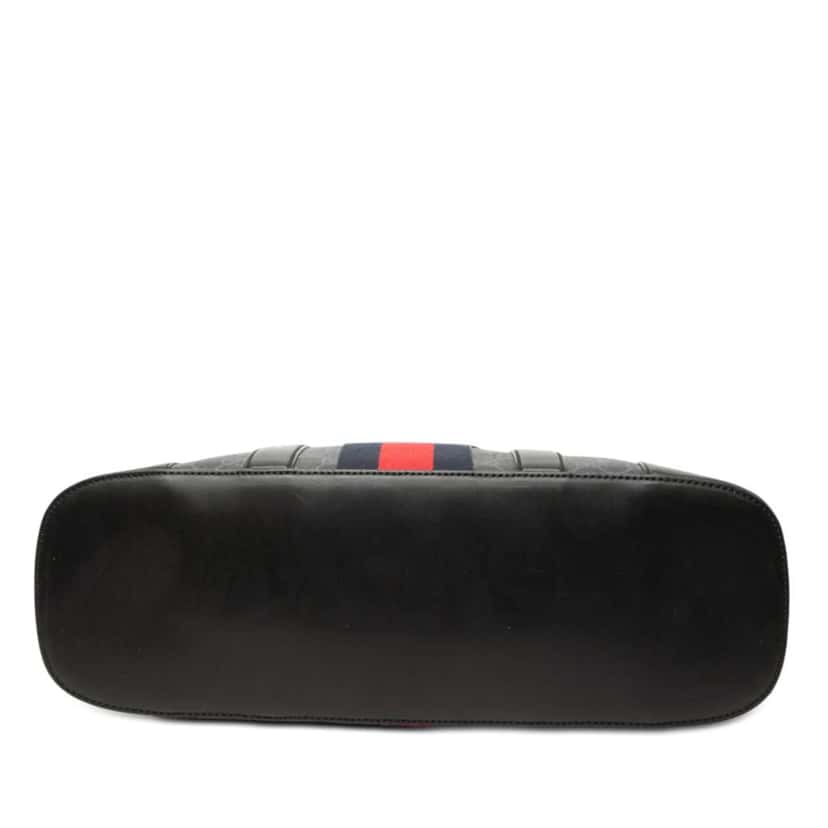 Gucci Large GG Supreme Web Tote Black Canvas Very good condition - Inside View