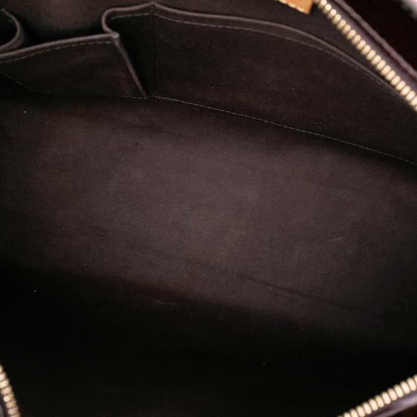 Louis Vuitton Monogram Vernis Brentwood Purple Leather Very good condition - Model View