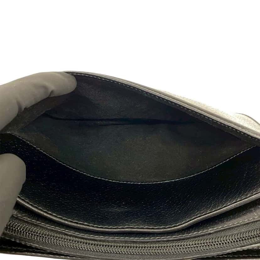 Gucci Leather Crossbody Black Leather Very good condition - Box View