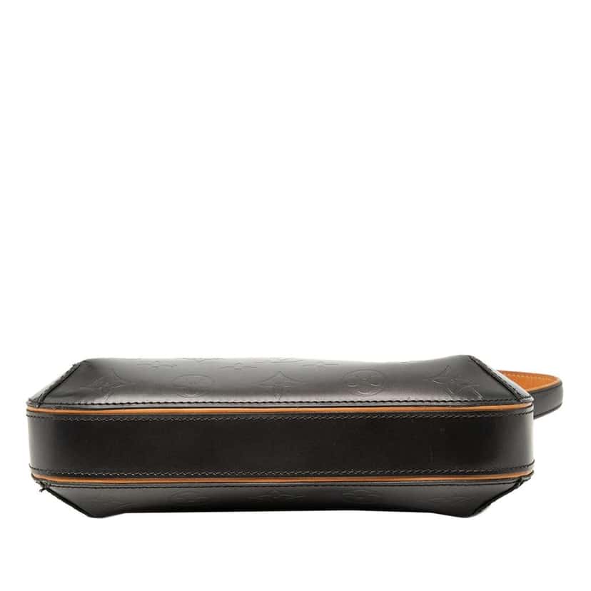 Louis Vuitton Monogram Mat Fowler Grey Leather Very good condition - Inside View