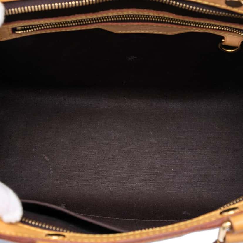 Louis Vuitton Monogram Vernis Brea MM Purple Leather Very good condition - Model View