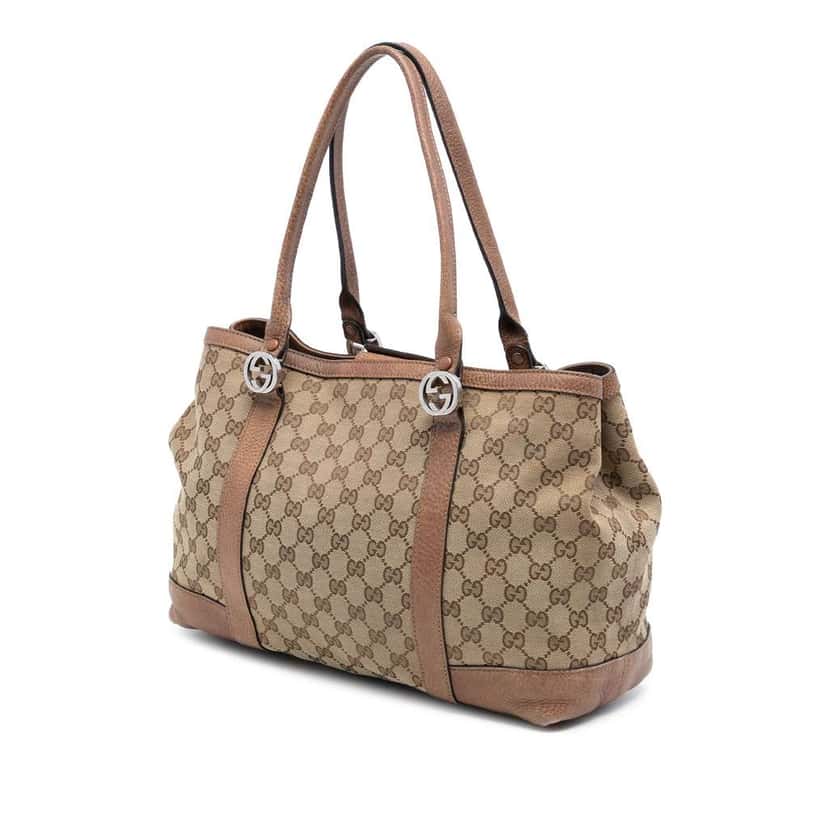Gucci GG Canvas Miss GG Tote Beige Very good condition - Back View