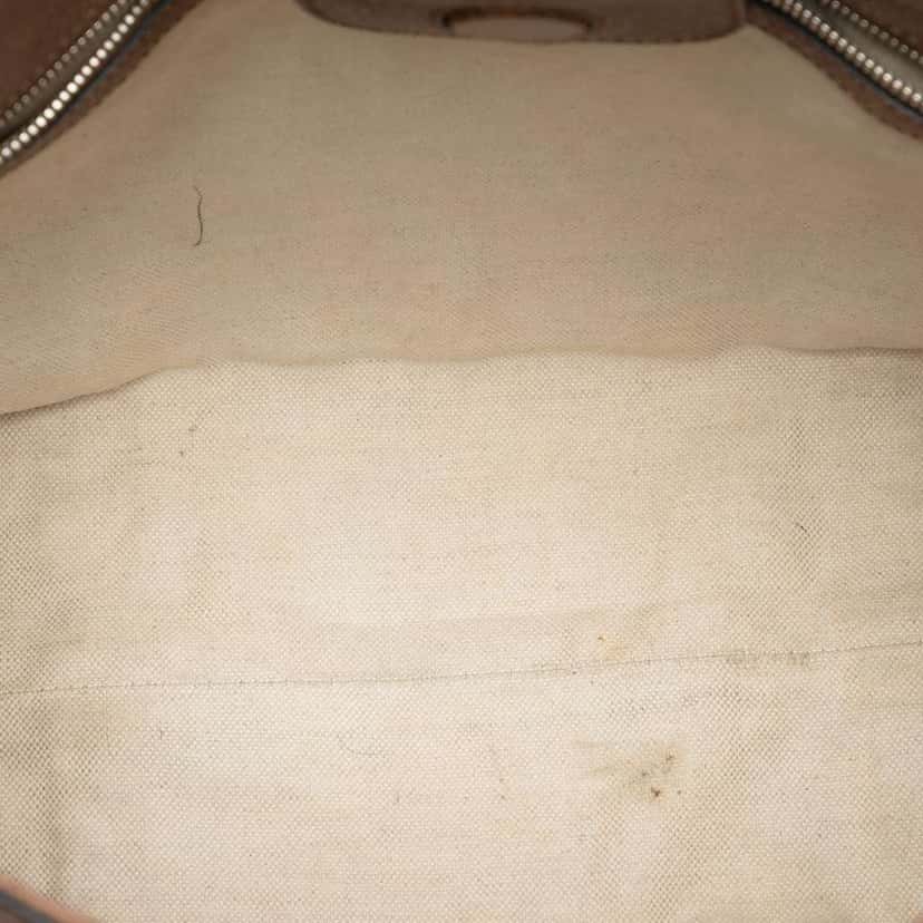 Gucci GG Canvas Miss GG Tote Beige Very good condition - Model View