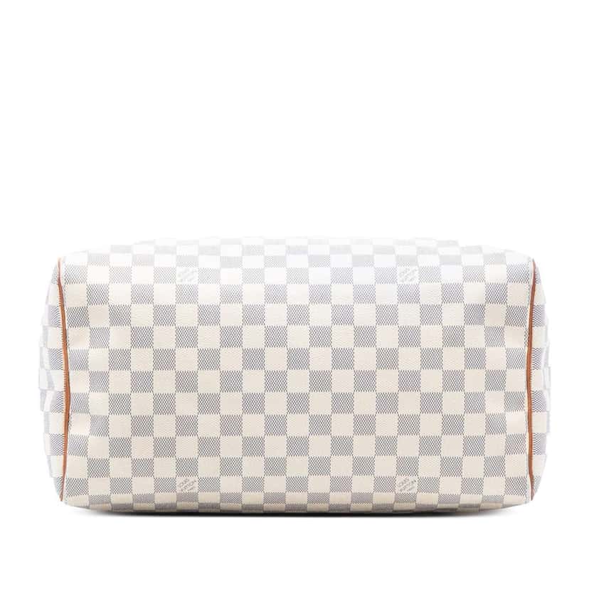 Louis Vuitton Damier Azur Speedy 35 White Very good condition - Inside View