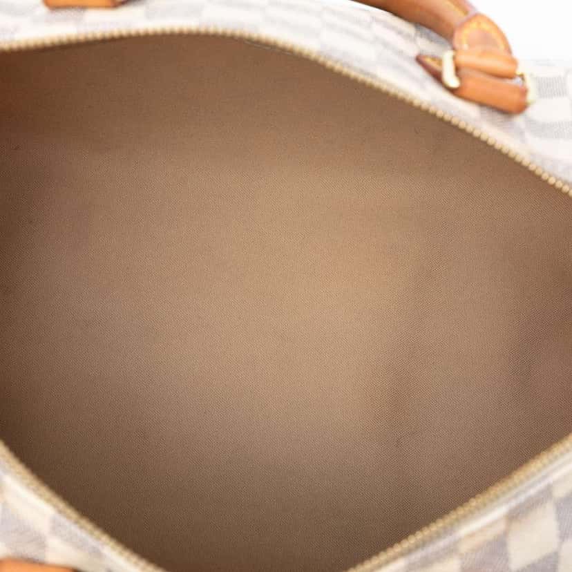 Louis Vuitton Damier Azur Speedy 35 White Very good condition - Model View