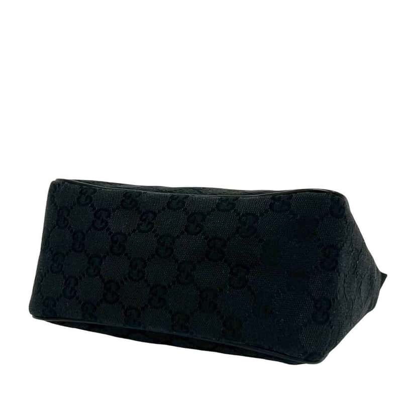 Gucci GG Canvas Handbag Black Canvas Very good condition - Inside View