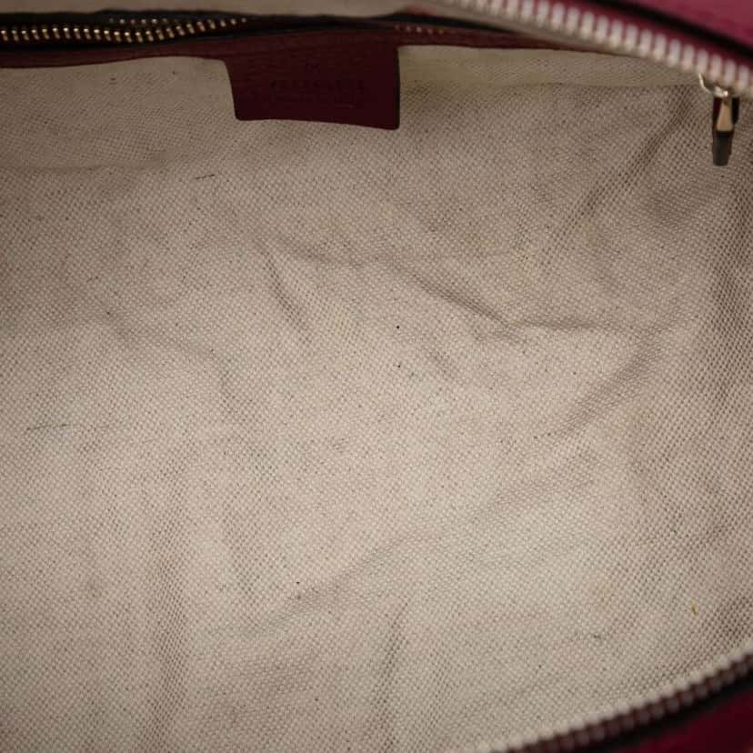 Gucci Small GG Canvas Web Joy Boston Bag Beige Canvas Very good condition - Model View