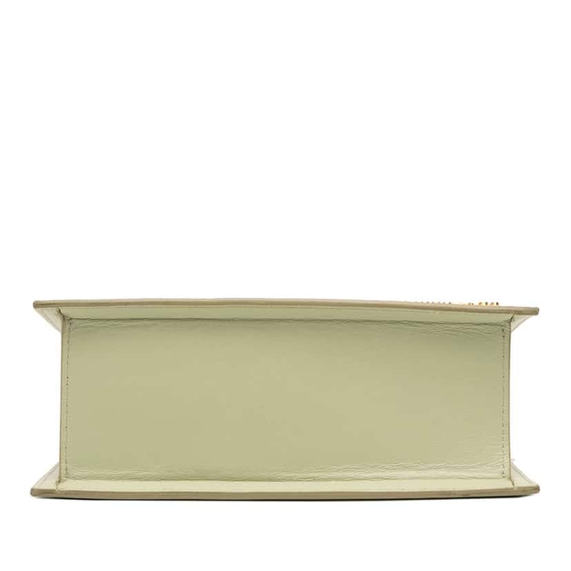 Jacquemus Smooth Calfskin Le Grand Chiquito Green Leather Very good condition - Inside View