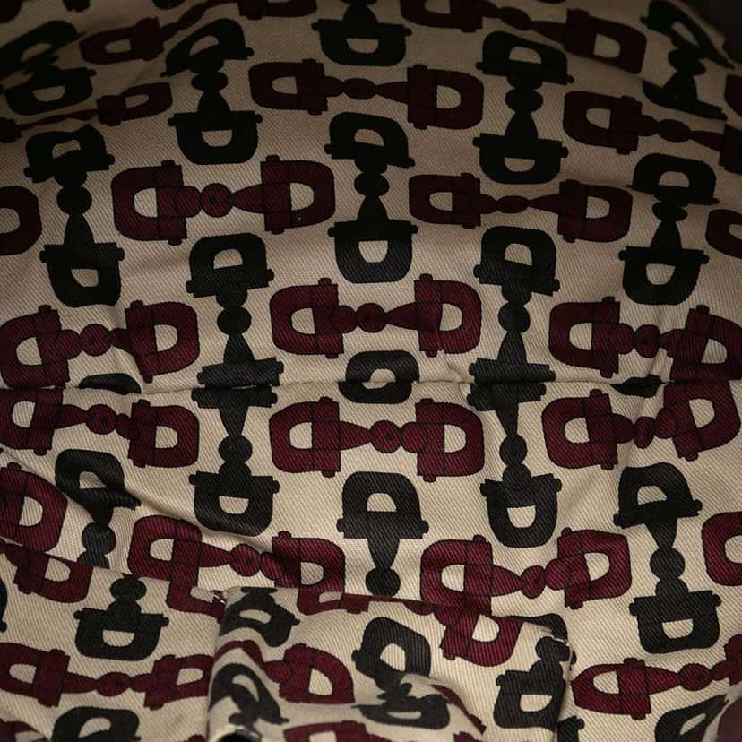 Gucci Large Guccissima Hysteria Satchel Brown Leather Very good condition - Model View