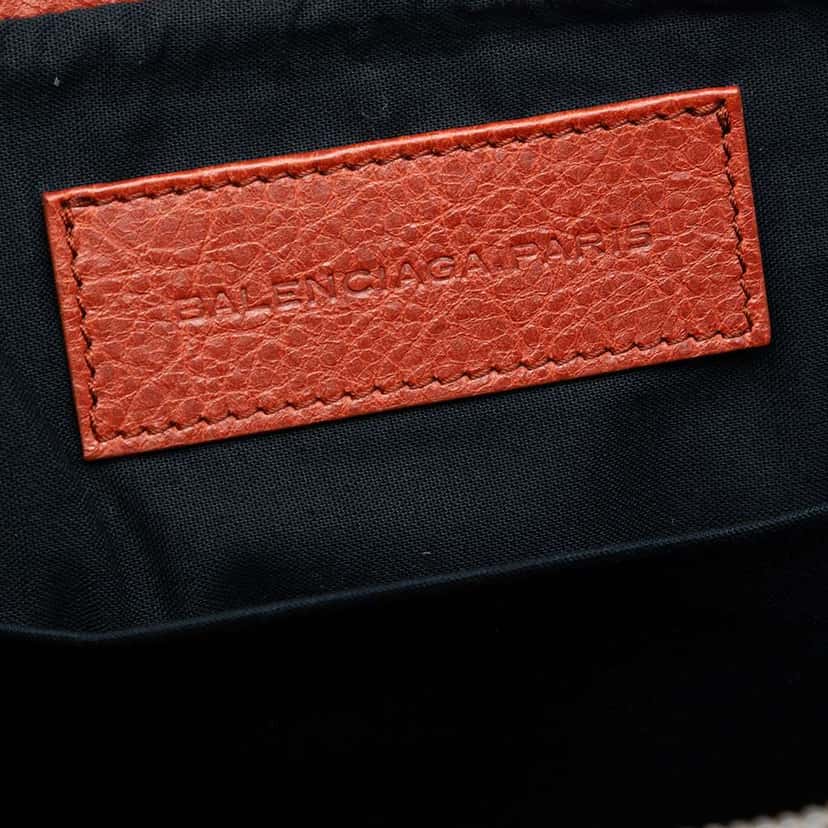 Balenciaga Lambskin Motocross Giant 12 Briefcase Red Leather Very good condition - Box View