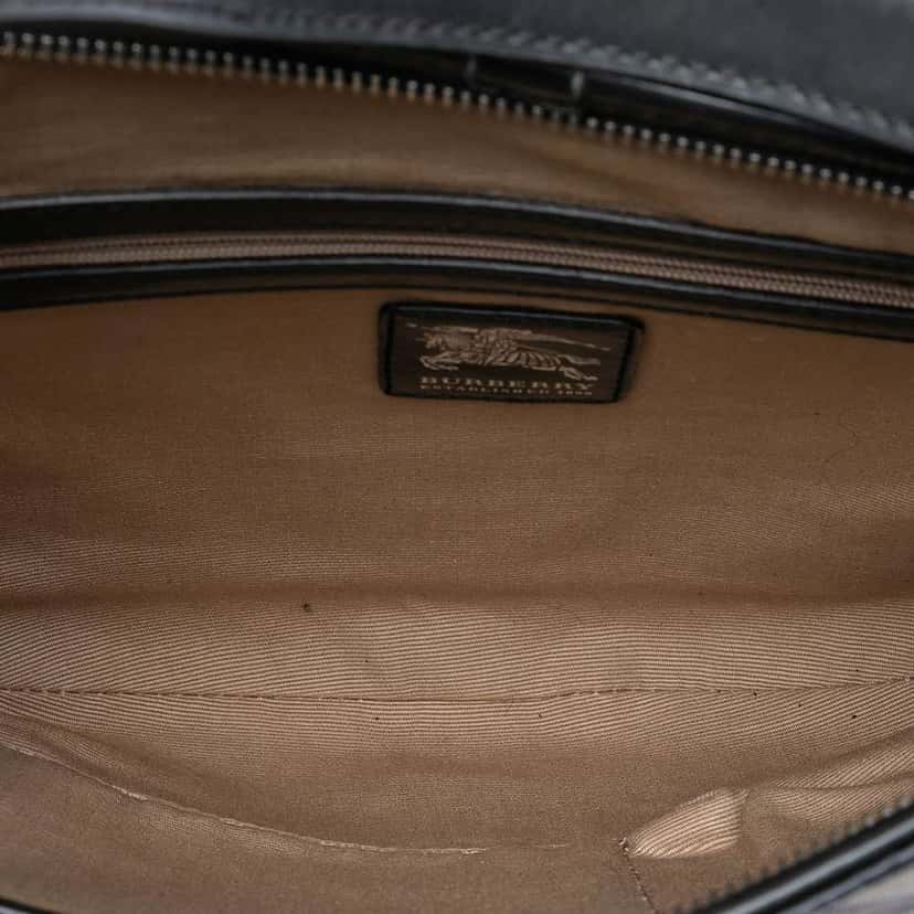 Burberry Supernova Check Coated Canvas Larkin Hobo Beige Canvas Very good condition - Model View