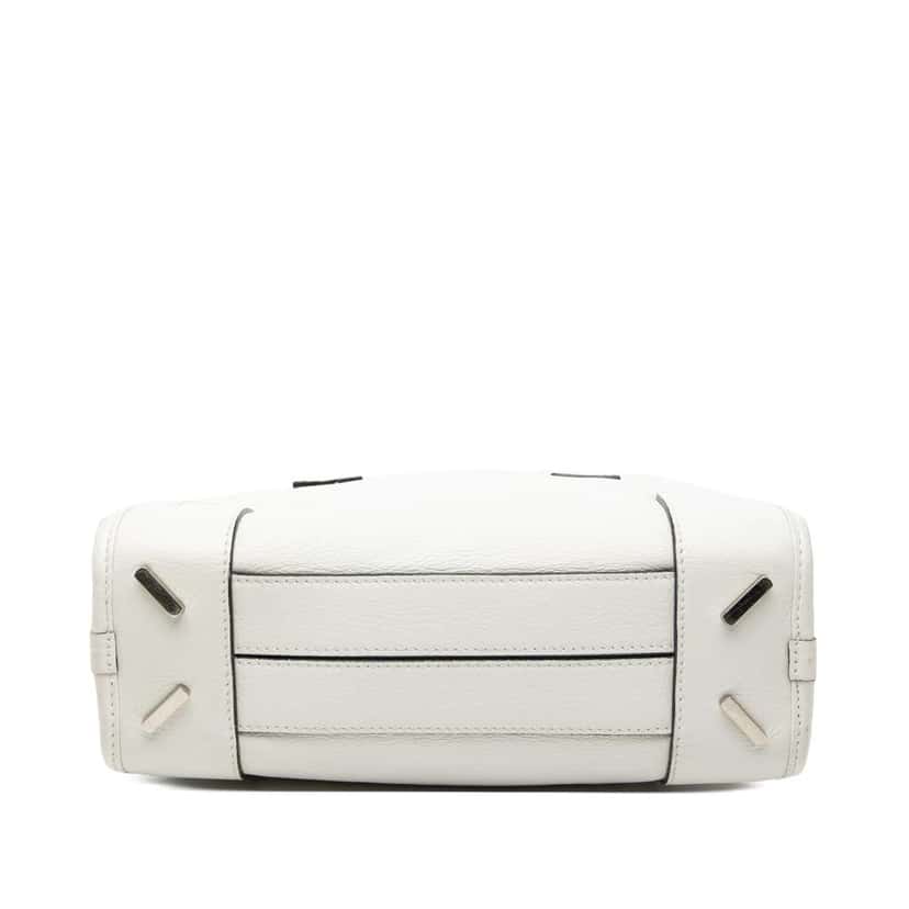 Loewe Leather Amazona 23 White Leather Very good condition - Inside View