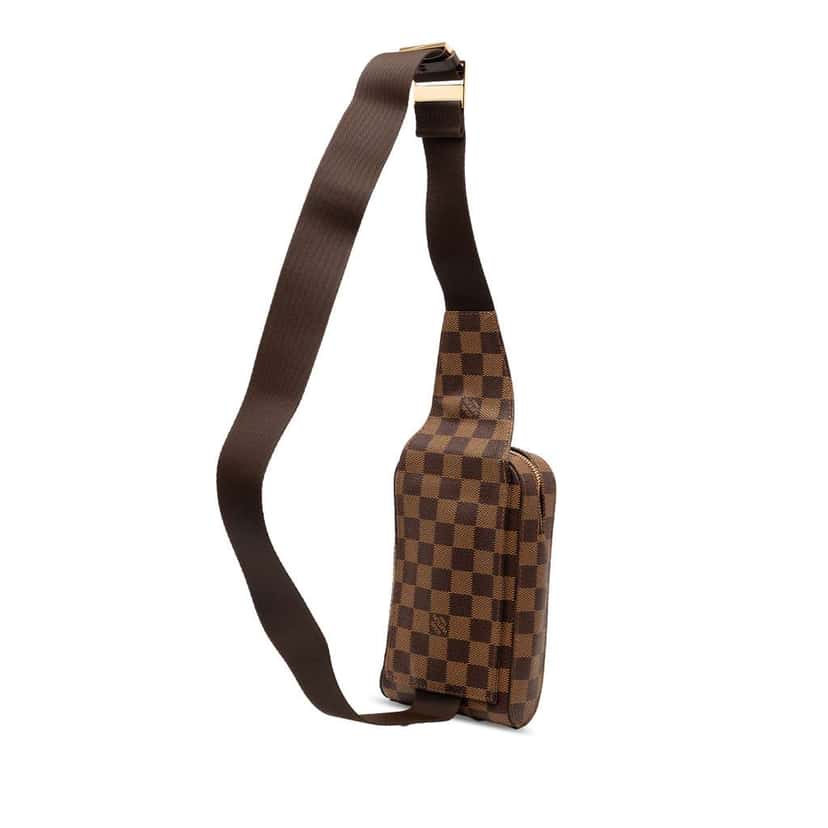 Louis Vuitton Damier Ebene Geronimos Brown Very good condition - Back View
