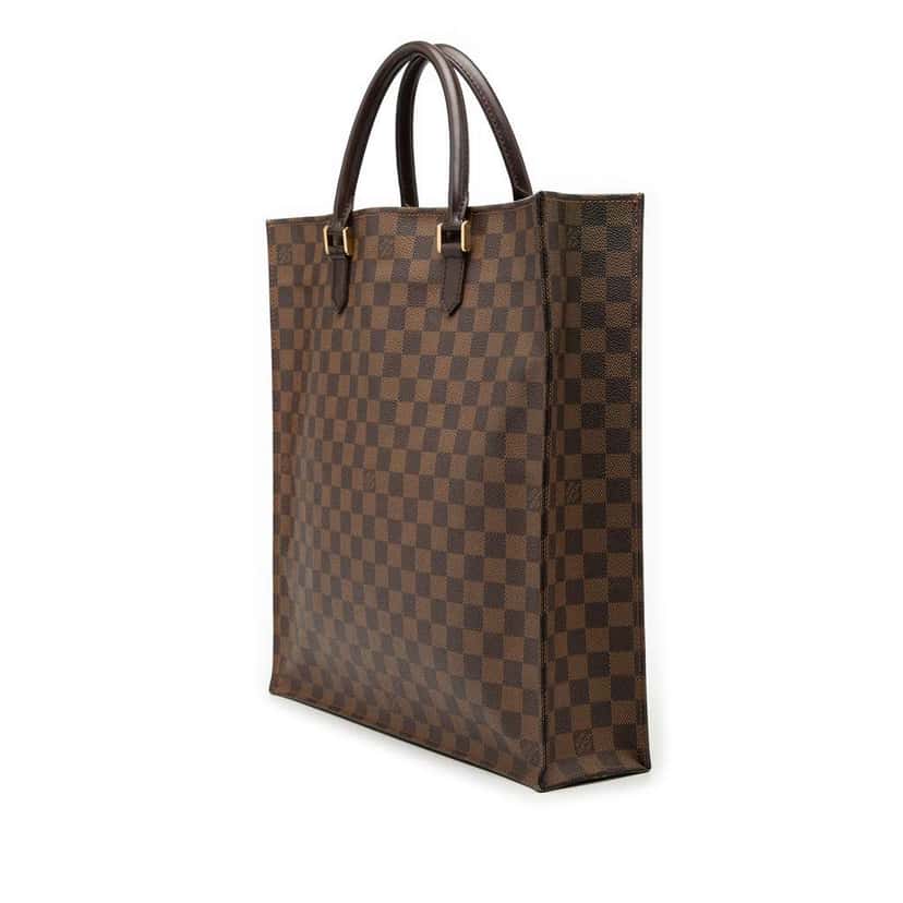 Louis Vuitton Damier Ebene Sac Plat Brown Very good condition - Back View