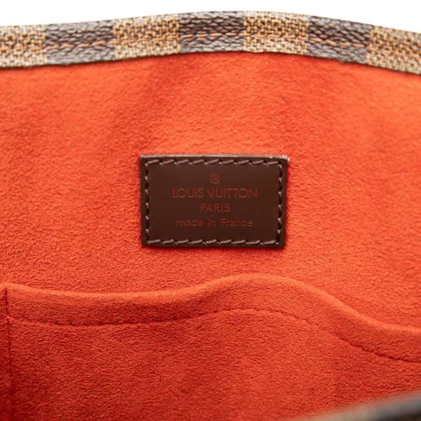 Louis Vuitton Damier Ebene Sac Plat Brown Very good condition - Box View