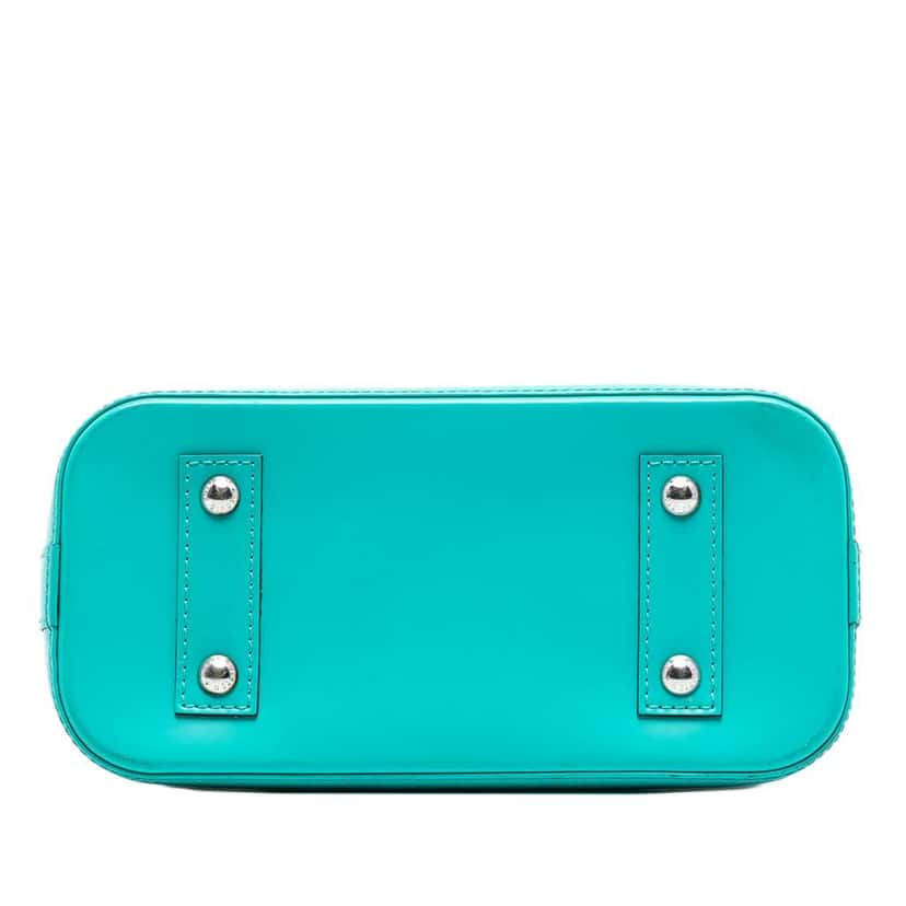 Louis Vuitton Epi Alma BB Blue Leather Very good condition - Inside View