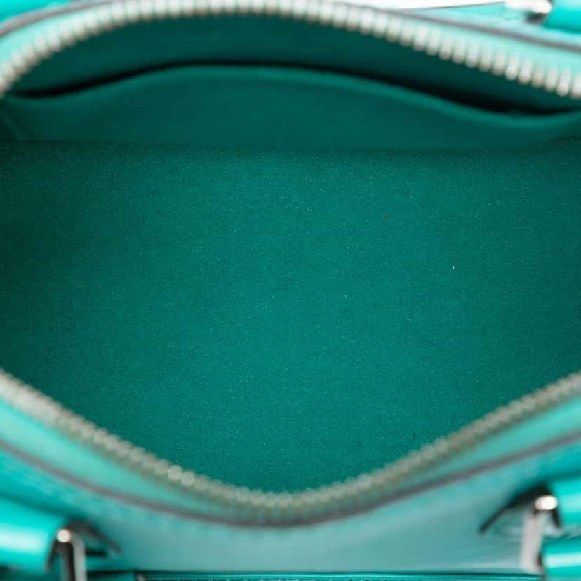 Louis Vuitton Epi Alma BB Blue Leather Very good condition - Model View
