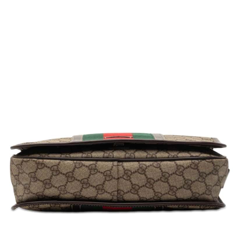 Gucci GG Supreme Web Crossbody Beige Canvas Very good condition - Inside View