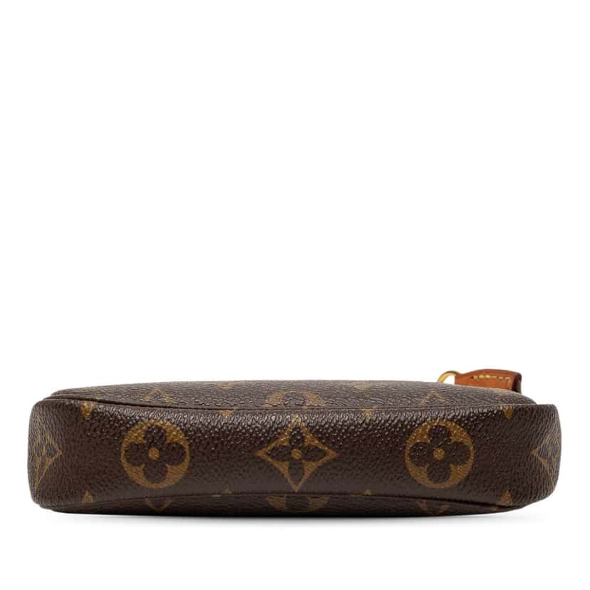 Louis Vuitton Monogram Mini Pochette Accessoires Brown Very good condition - Inside View