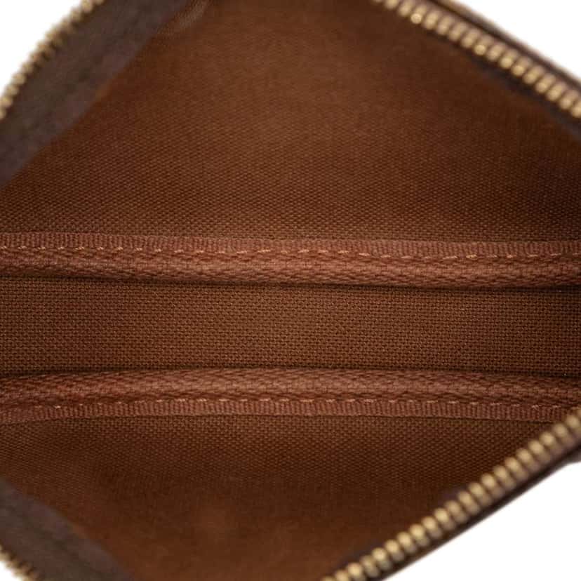 Louis Vuitton Monogram Mini Pochette Accessoires Brown Very good condition - Model View