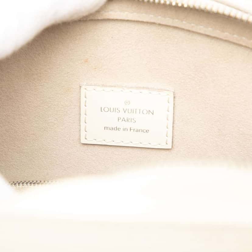 Louis Vuitton Epi Pont Neuf PM White Leather Very good condition - Box View
