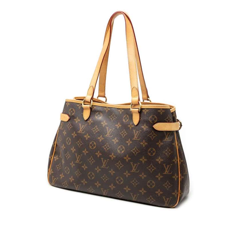 Louis Vuitton Monogram Batignolles Horizontal Brown Very good condition - Back View