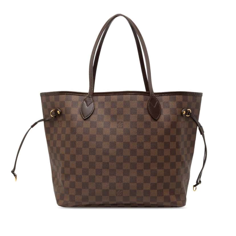 Louis Vuitton Damier Ebene Neverfull MM Brown Very good condition - Front View