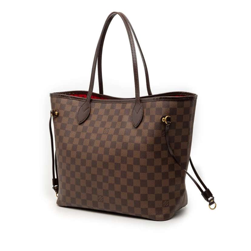 Louis Vuitton Damier Ebene Neverfull MM Brown Very good condition - Back View