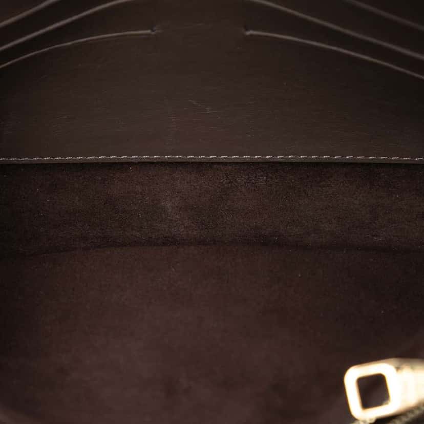 Louis Vuitton Louise Chain GM Brown Leather Very good condition - Model View