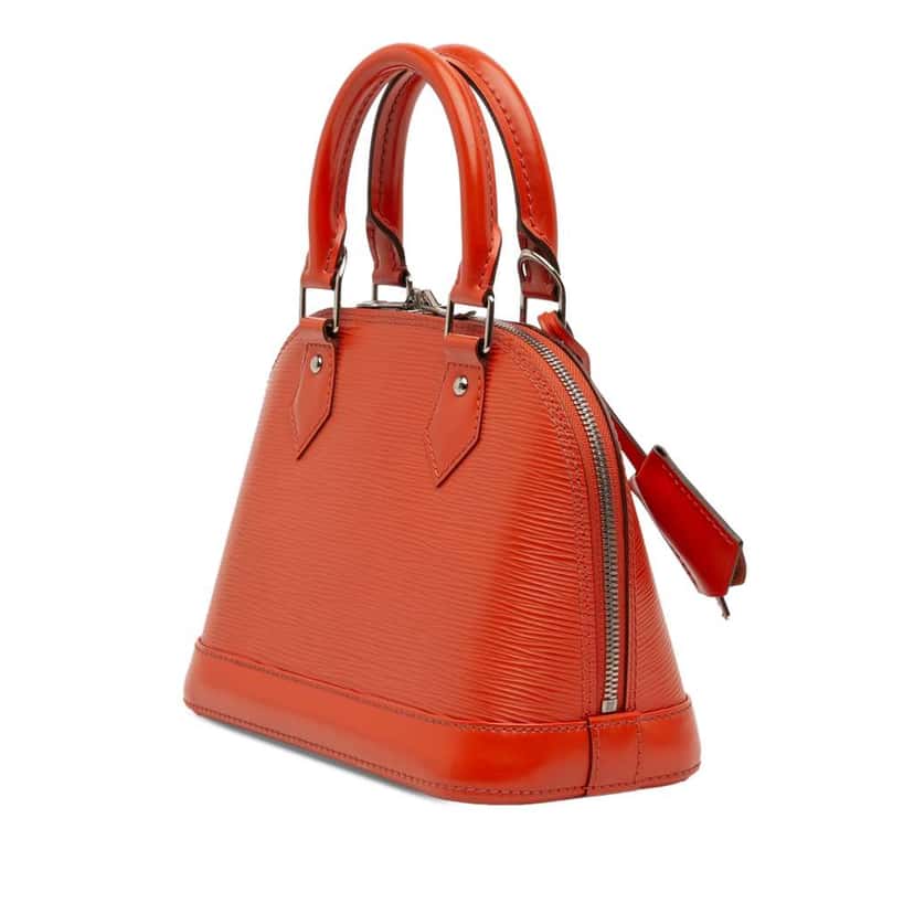 Louis Vuitton Epi Alma BB Orange Leather Very good condition - Back View
