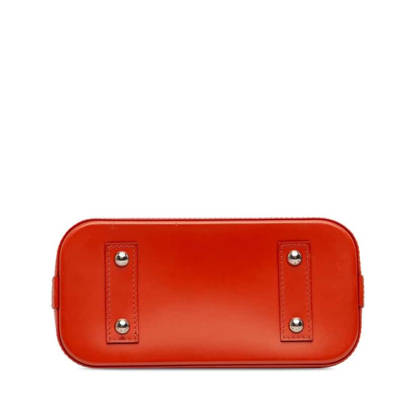 Louis Vuitton Epi Alma BB Orange Leather Very good condition - Inside View