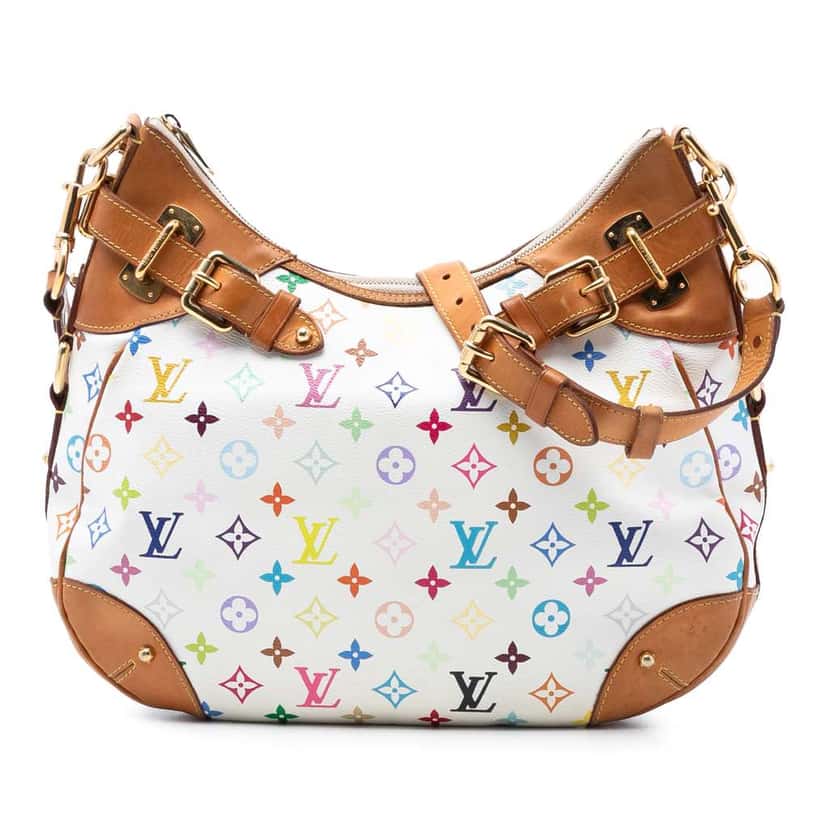 Louis Vuitton Monogram Multicolore Greta White Very good condition - Front View