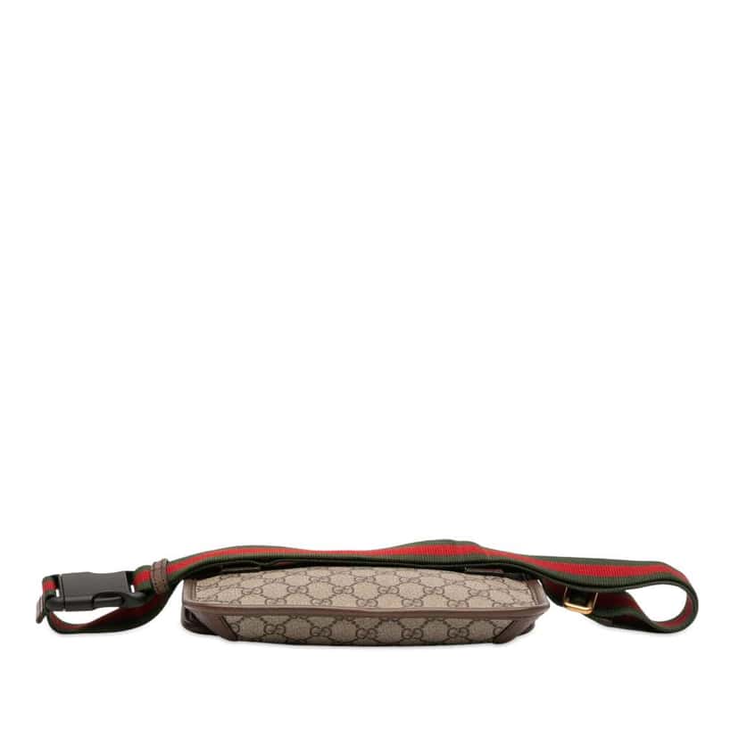 Gucci GG Supreme Web Neo Vintage Belt Bag Beige Very good condition - Inside View