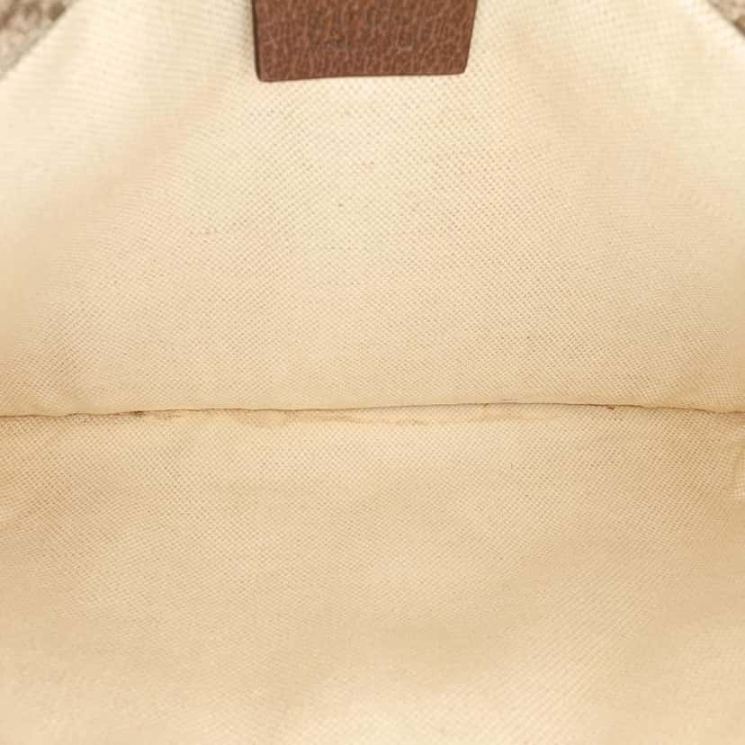 Gucci GG Supreme Web Neo Vintage Belt Bag Beige Very good condition - Model View