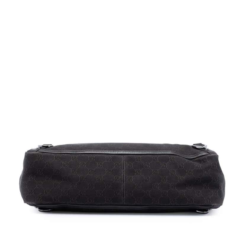 Gucci GG Denim Abbey D Ring Tote Brown Denim Very good condition - Inside View