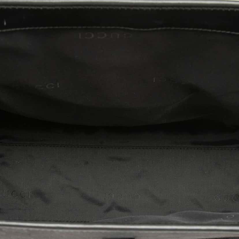 Gucci GG Canvas Jackie Tote Black Canvas Very good condition - Model View