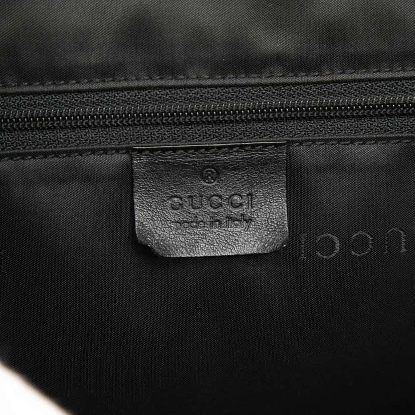 Gucci GG Canvas Jackie Tote Black Canvas Very good condition - Box View