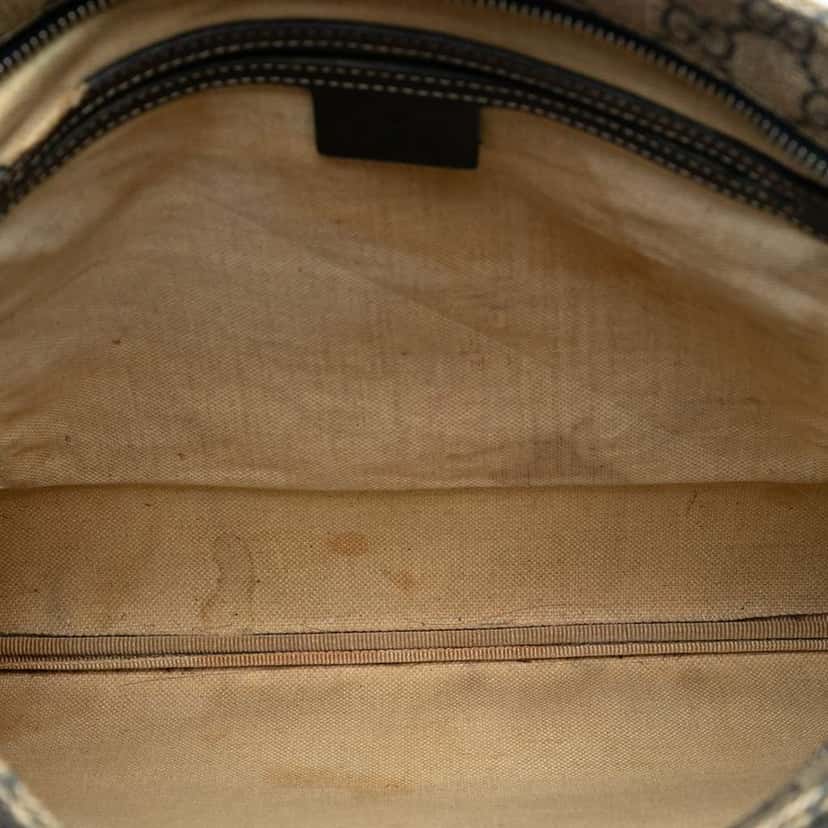 Gucci GG Supreme Crossbody Beige Very good condition - Model View