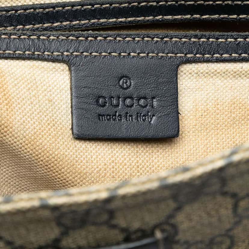 Gucci GG Supreme Crossbody Beige Very good condition - Box View